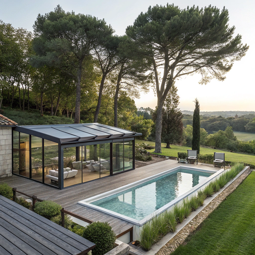 Piscine moderne &agrave; Bourgoin-Jallieu